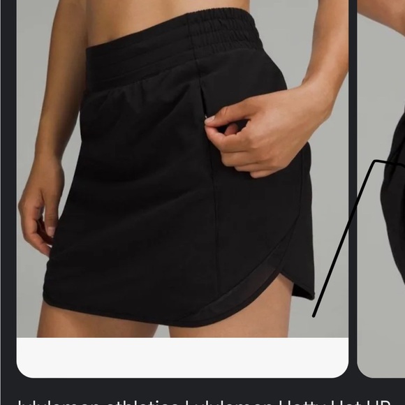 Lululemon Hotty Hot High-Rise Skirt *Long size 4 - Picture 2 of 10